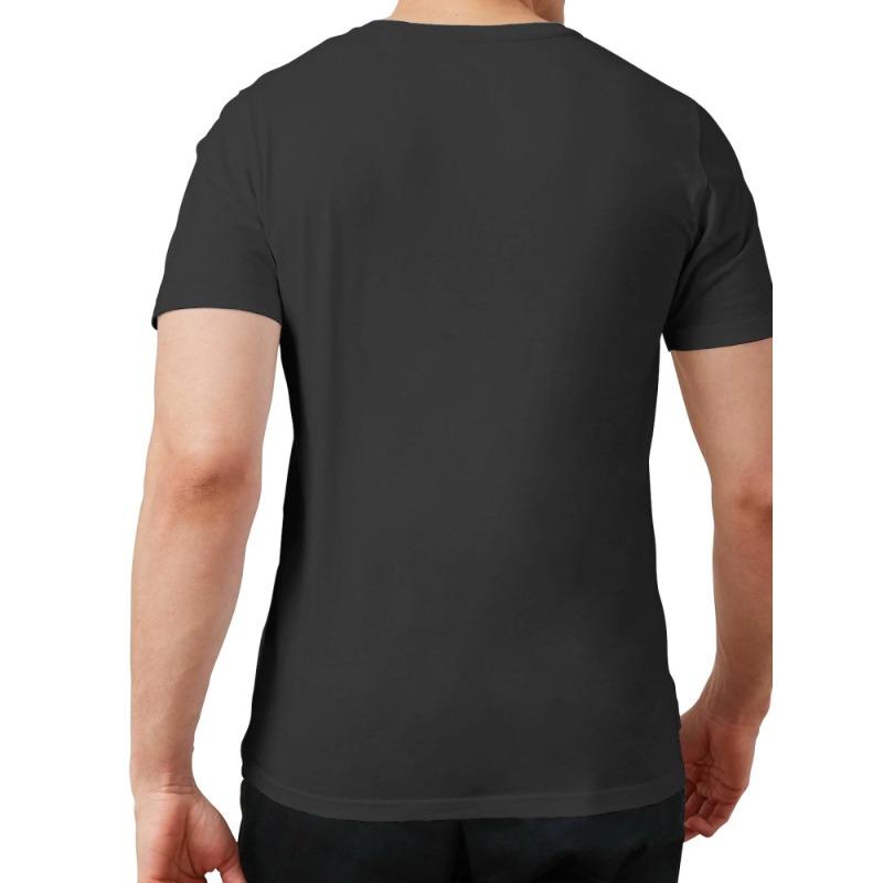 European sizes Tabarnak Quebec French Profanity Men's T-Shirt - Soft and Durable, Classic Black with Bold White Print, Loose Casual Fit