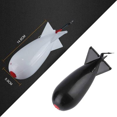 New Outdoor Trend Carp Fishing Large Rockets Fishing Tackle Rocket Float Container Attract Carp Nesting Bait Feeder Large Float Thrower