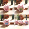Pig Cute Bow Plush Stuffed Toy Keychain Bag Decor Pp Cotton Gift For Girls
