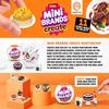 ZURU Mini Brands Mâncare Umple Frigiderul Seria 1 Plauset Brands Casulă de Casă Creând DIY O Bucătărie Mini MasterChef Seria de Mâncare