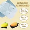 3D Mango Shape Fruit Silicone Mold Brownies Cake Mousse Cake Moulds French Dessert Cake Decorating Tools Pastry Baking Tools