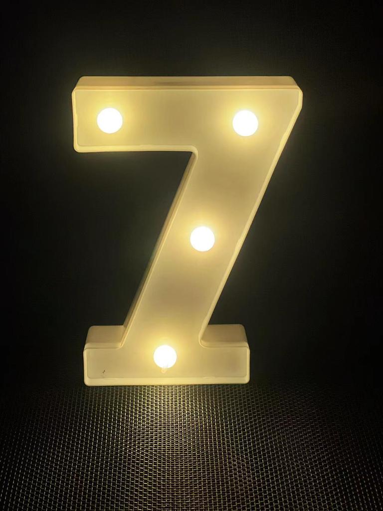 LED Love Letter & Number Lights for Valentine's Proposal Decor