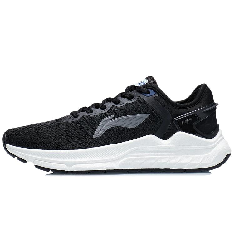 

LiNing Furious Rider 5.0 Cushioning Anti Slip And Wear Resistant Low Top Sports Casual Shoes Black White Silver 39.5