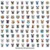 100 Cute Koala Cartoon Stickers for Kids DIY Decoration – Water Bottles, Luggage, More