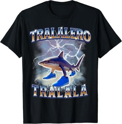 Tralalero Tralala Lustiges Hai-Meme Bootleg T-Shirt Unisex T-Shirt