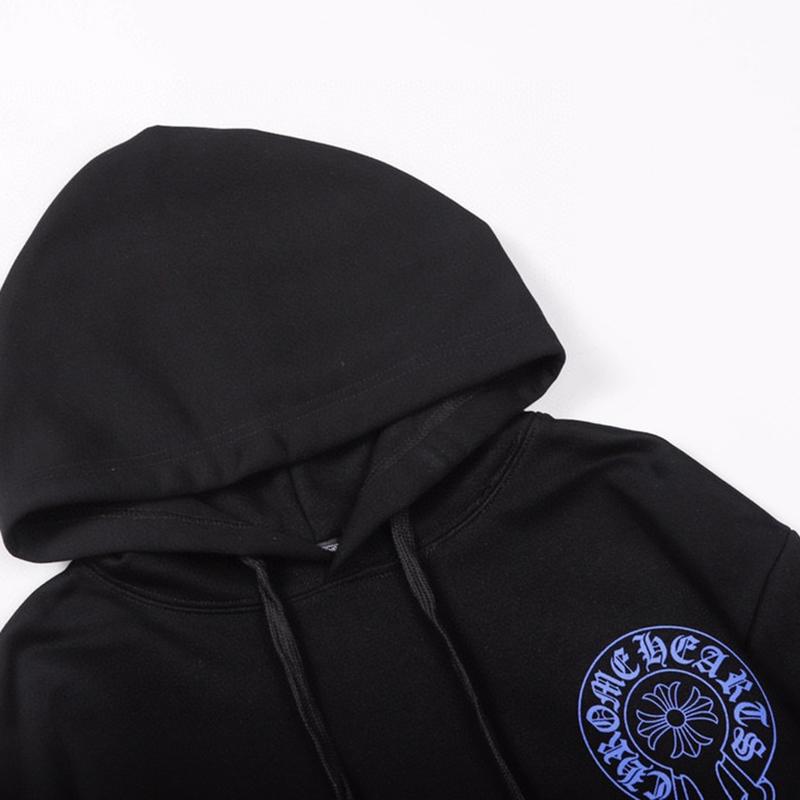 819 CHROME HEARTS Herbst und Winter 2026 Neu Übergröße Klassischer Stil Logo Kapuzenpullover, Geeignet für Paare zum Tragen
