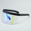 Sunscreen Anti-peeping Sunglasses Oversized Mask Shape Shield Style Men Women Windproof One Large Lens face shield