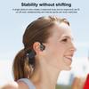 Bone Conduction Headphones Wireless BT 5.0 Earphone Outdoor Sports Headset IPX6 Waterproof Sweat Proof with Earbuds
