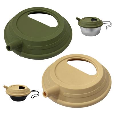 Silikon Camping Sierra Tasse Deckel Hoch Niedrig Temperaturbeständig Tragbar Universal Outdoor