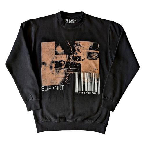 Slipknot Unisex Adult The End So Far Faces and Barcode Back Print Sweatshirt