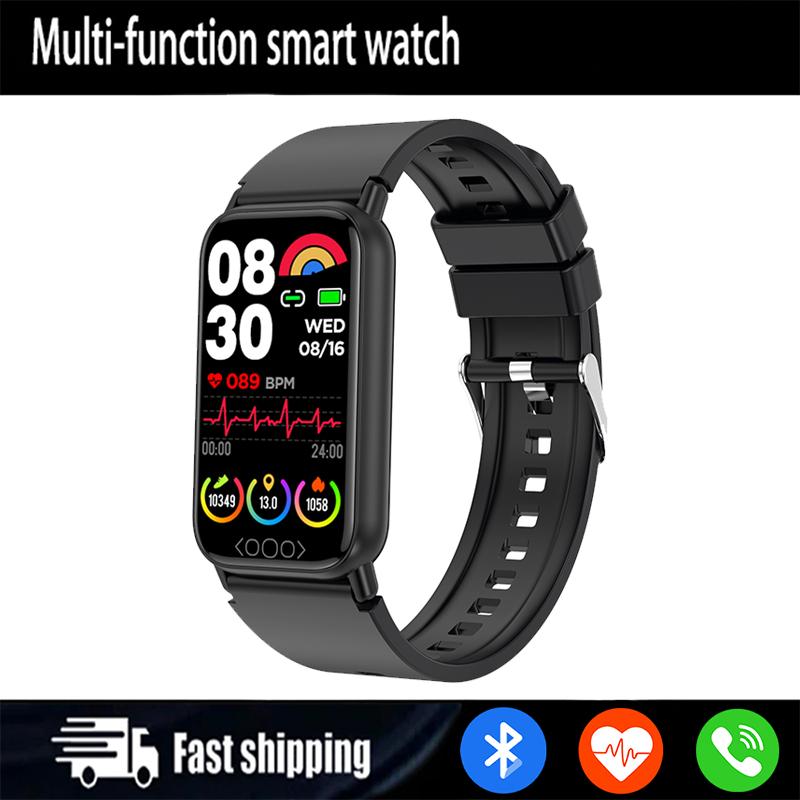 

Men s Smart Call Watch 1.47 Inches 172 * 320 High-definition Touch Screen Heart Rate Monitoring Waterproof Watch чорний