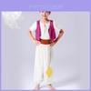 Kostým Aladina pro děti Magický princovský outfit z bambusového vlákna pro jevištní vystoupení