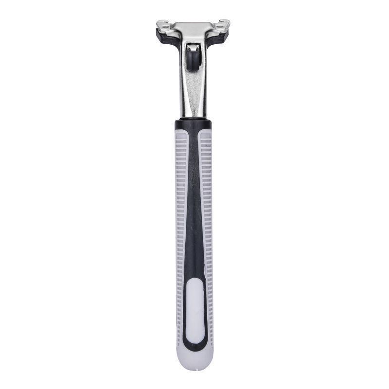 Upgraded 3-Layer Manual Razor for Men - Precision Shaving Blade for Beards and Hair