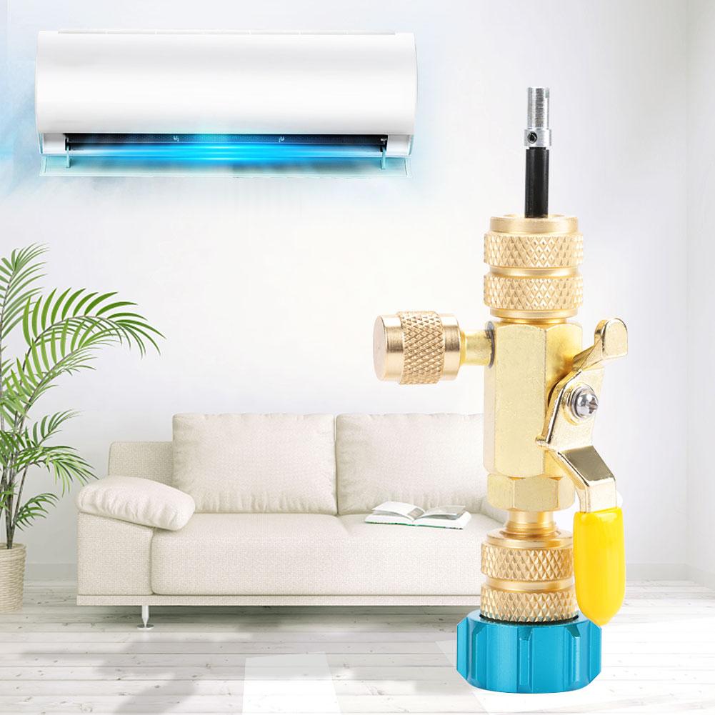 

Съемник сердечника клапана, двойной размер R22(1 4 ) Р410(5 16 ) Инструмент установки порта