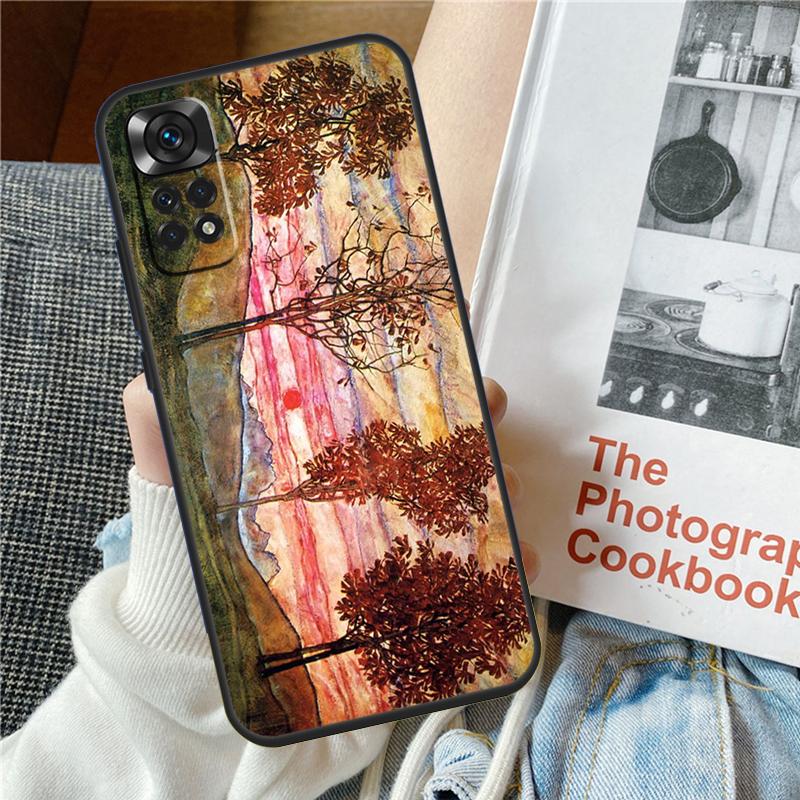 

Egon Schiele Art Case For Xiaomi Redmi Note 12 10 9 11 Pro 9S 10S 11S 12S Cover For Redmi 12 9C 10C 12C 13C Redmi Note 12S