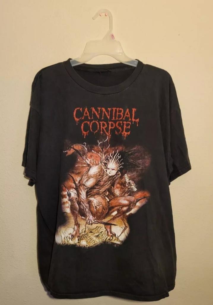 Cannibal Corpse vintage classic style unisex black shirt QT6110