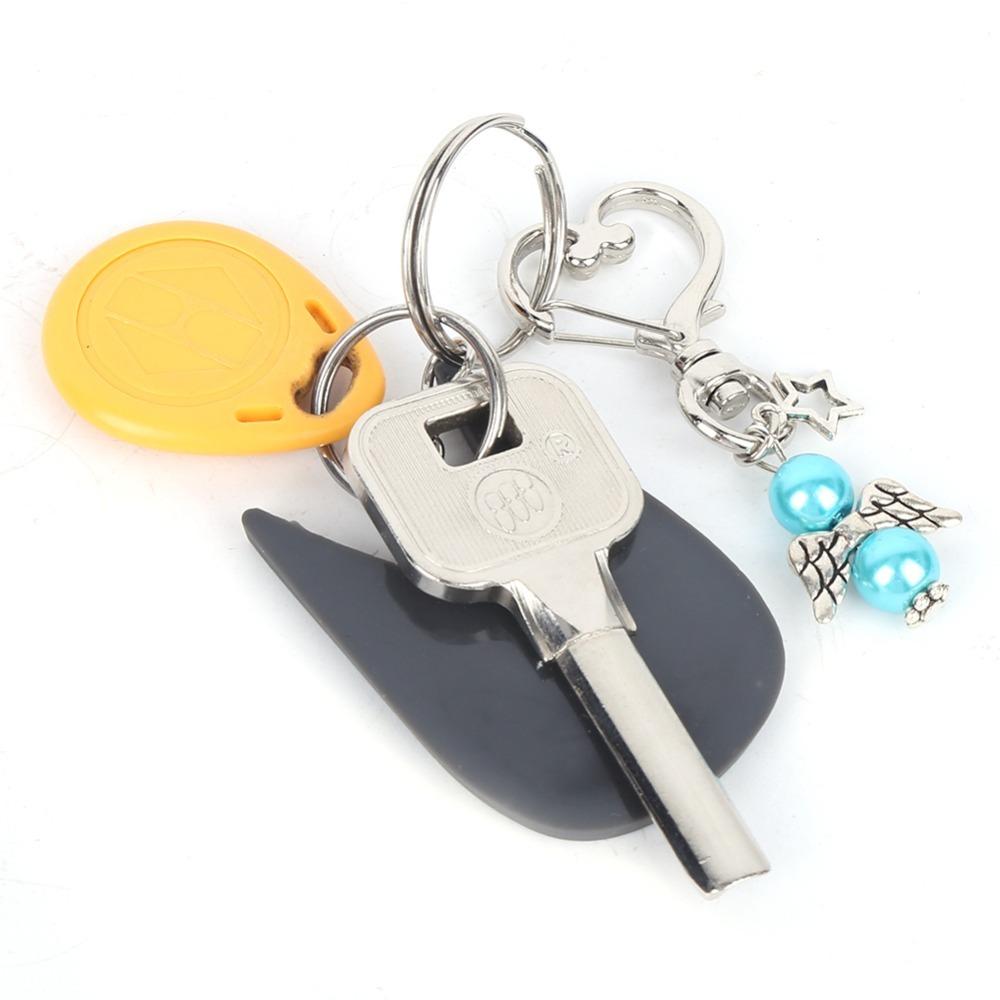 10pcs Length 6cm Alloy Guardian Angel Charm Daily bag pendant and key storage decoration