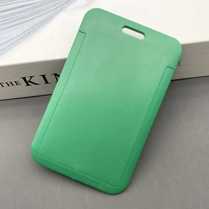 Fashion Plastic Card Cover Sleeve Unisex Business Credit ID Card Holder Student Bus Card Protect Holder Wallet Case Bag Pouch