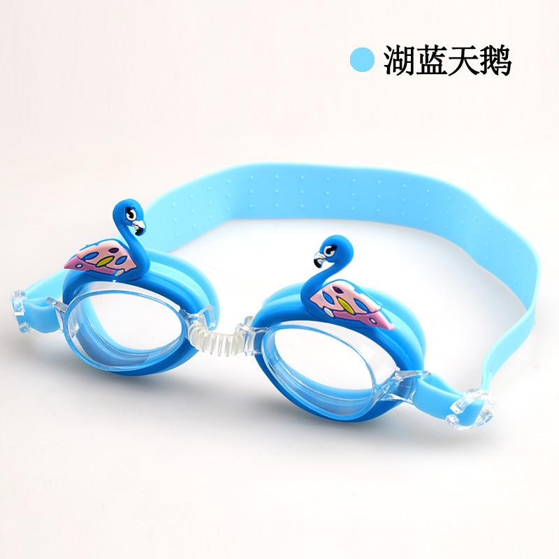 Nowe wodoodporne, przeciwmgielne, słodkie, dziecięce, lustrzane okulary do nauki pływania dla dzieci, pasek można regulować