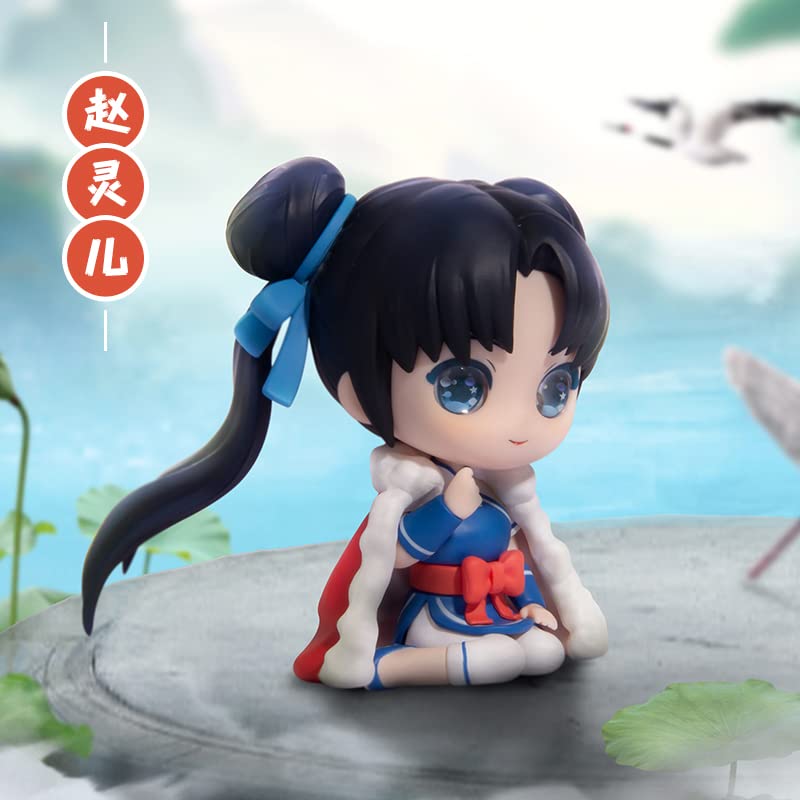 DODOWO "The Legend of the Xian Sword" PVC & ABS Trading Figures, Box of 6