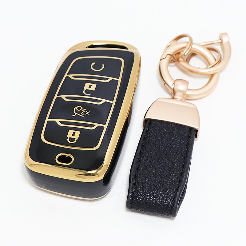 4 Buttons For Changan Hunter F70 Cs35 Cs75 Plus Cs85 Coupe Cs95 Remote Key Fob Holder Cover Case Protector Skin Accessories