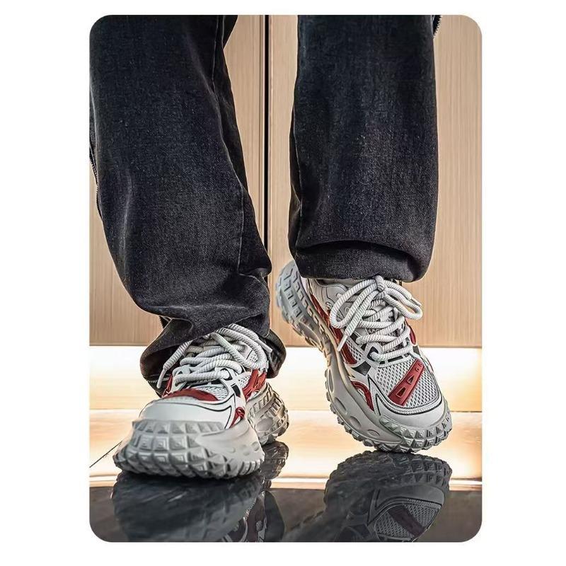 Men S Summer Breathable Mesh Casual Sports Dad Shoes