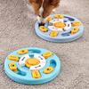 Anti Choking Dog Puzzle Toy Rotating Pet Feeding Toy Pet Slow Food Bowl  Pet Mental Stimulation