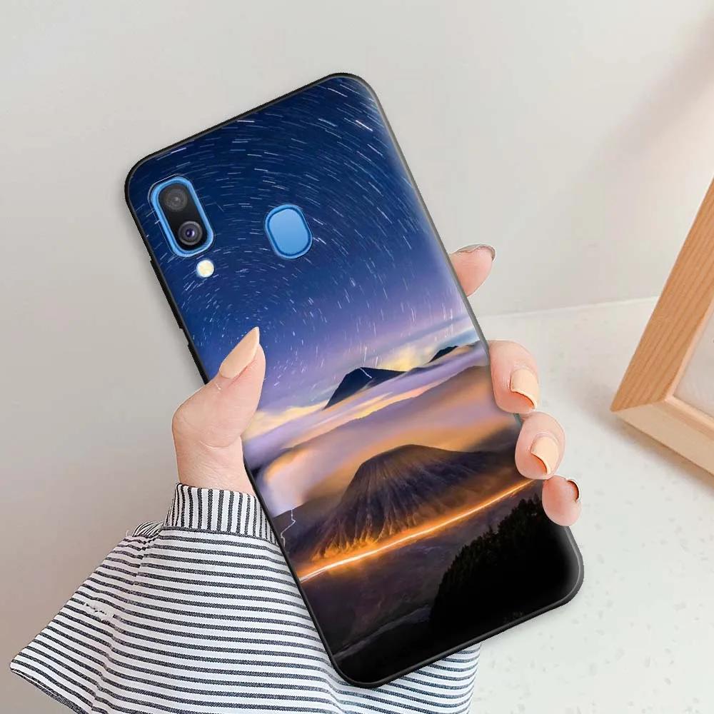 For Samsung A40 Case Ceometric Cool Cover For Samsung Galaxy A40 Soft TPU Silicone Phone Case For Samsung A40 a40 A 40 5.9 inch