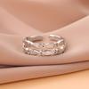 New Fashion Double-layer Small Fish 925 Sterling Silver Simple And Creative Temperament Exquisite Opening Rings  R389