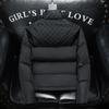 Winter 2025 European Men's Trendy Casual Jacquard Stand Collar Down Jacket