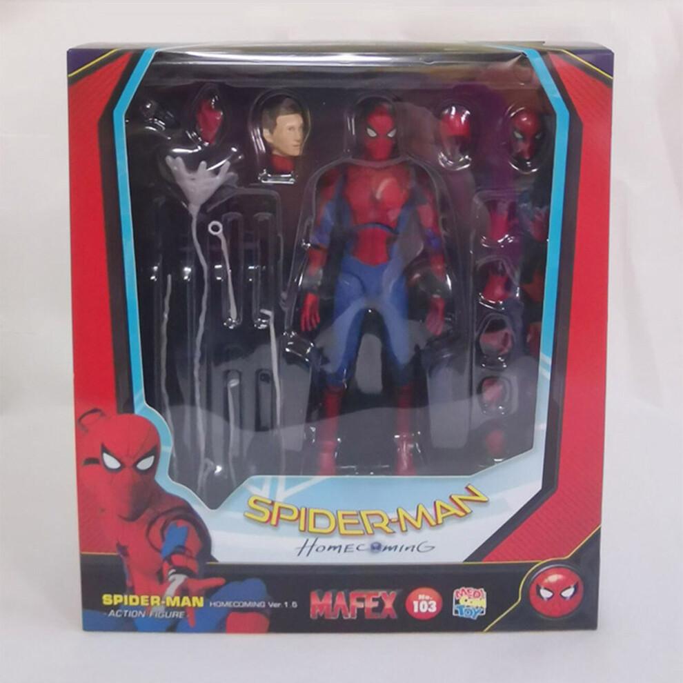 Marvel Spiderman Homecoming Actionfigur - PVC Spider-Man Modellspielzeug, 5,9 Zoll, Sammlerstück in Box für Kinder & Fans