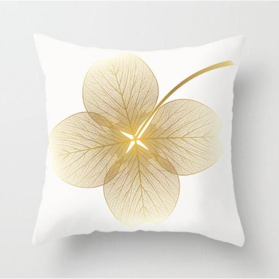 Golden Geometric Puzzle Array Pillow Car Pillow Long Pillow Cushion