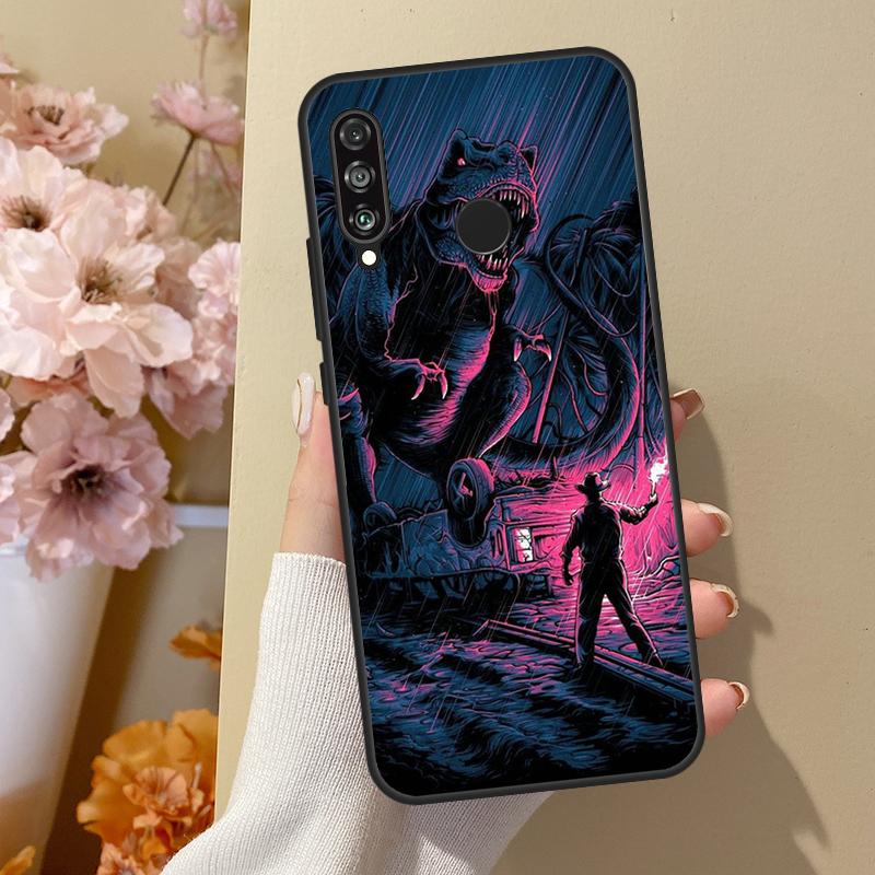 Jurassic Dinosaur For Huawei Nova Y70 Y91 Y61 Y73 Y72 Y90 Y60 12s 12i 11i 8i 9 10 SE P40 Lite P30 P60 Pro Case