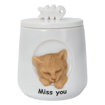 Ubia Memorial Case You 8 X 8 X Doll Animal Garden Cute H20470 "Miss Cat" 9.8 Cm, Figurine, Ornament, Decoration, Realistic, Cat,