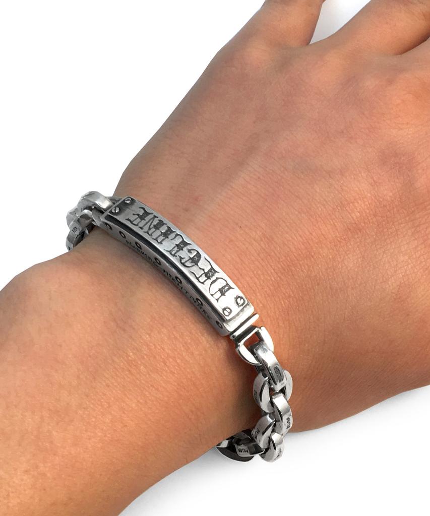 Sheen666 Decline 505 Silver Bracelet
