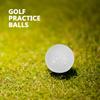 Iplusmile 10ks Golfový míček Golfový tréninkový míček Golfový trenér Lehký míček Golfový míček Trénink Elasticita Flexibilita Odolnost proti nárazu Bílá Začátečník