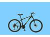 Jiemai Kai 24"/26" Variable Speed Mountain Bike with Double Disc Brakes - Ideal Gift and Event Off-road Bike.