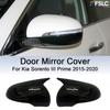 Car Rearview Accessories Door Mirror Cover For Kia Sorento III Prime 2015- Car Exterior Styling Upgrade Modify A Car