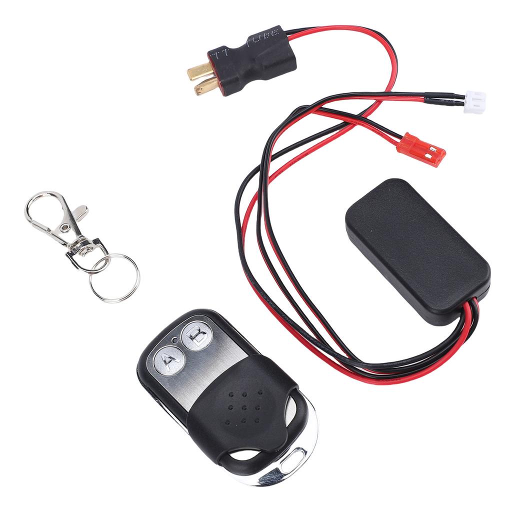 RC Wireless Winch Remote Controller and Receiver Replacement Kit for 1 10 Scale RC Model Vehicle Crawler Car