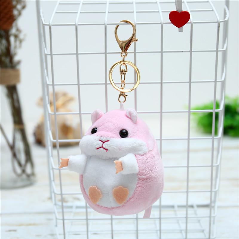 Buy Cute Hamster Plush Toy Action Bag Pendant Small Hamster Key