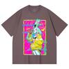 230 Gsm 100% Cotton Cyberpunk Edgerunners V6 Rebecca Print Unisex Heavy Cotton T Shirt