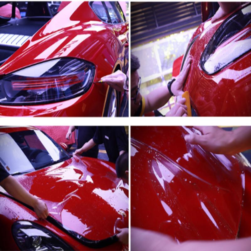 SUNICE Transparent PPF Car Paint Protection Film for Car Wrap Coating Sticker Car Protect Sticker 30cmx1m/2m/3m/4m/5m