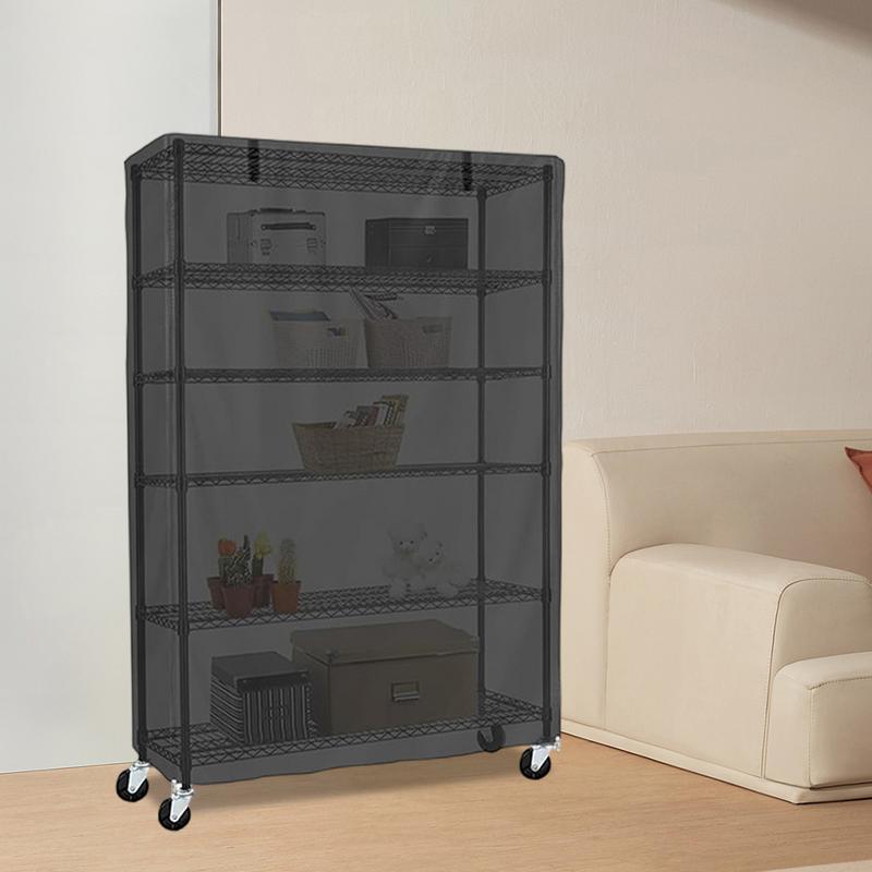 Black Shelf Dust Cover Storage Bag Outdoor Garden Patio Furniture Protector High Quality Waterproof Dustproof Chair Organizer