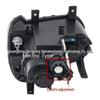 Great Wall Fengjun 3 Pickup Headlight Assembly with High Beam Bulb & Turn Signal Light