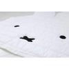 Nishikawa Miffy Face-Shaped Interactive Mat, White, Soft, Non-Slip, Hand Washable, 1585-50103
