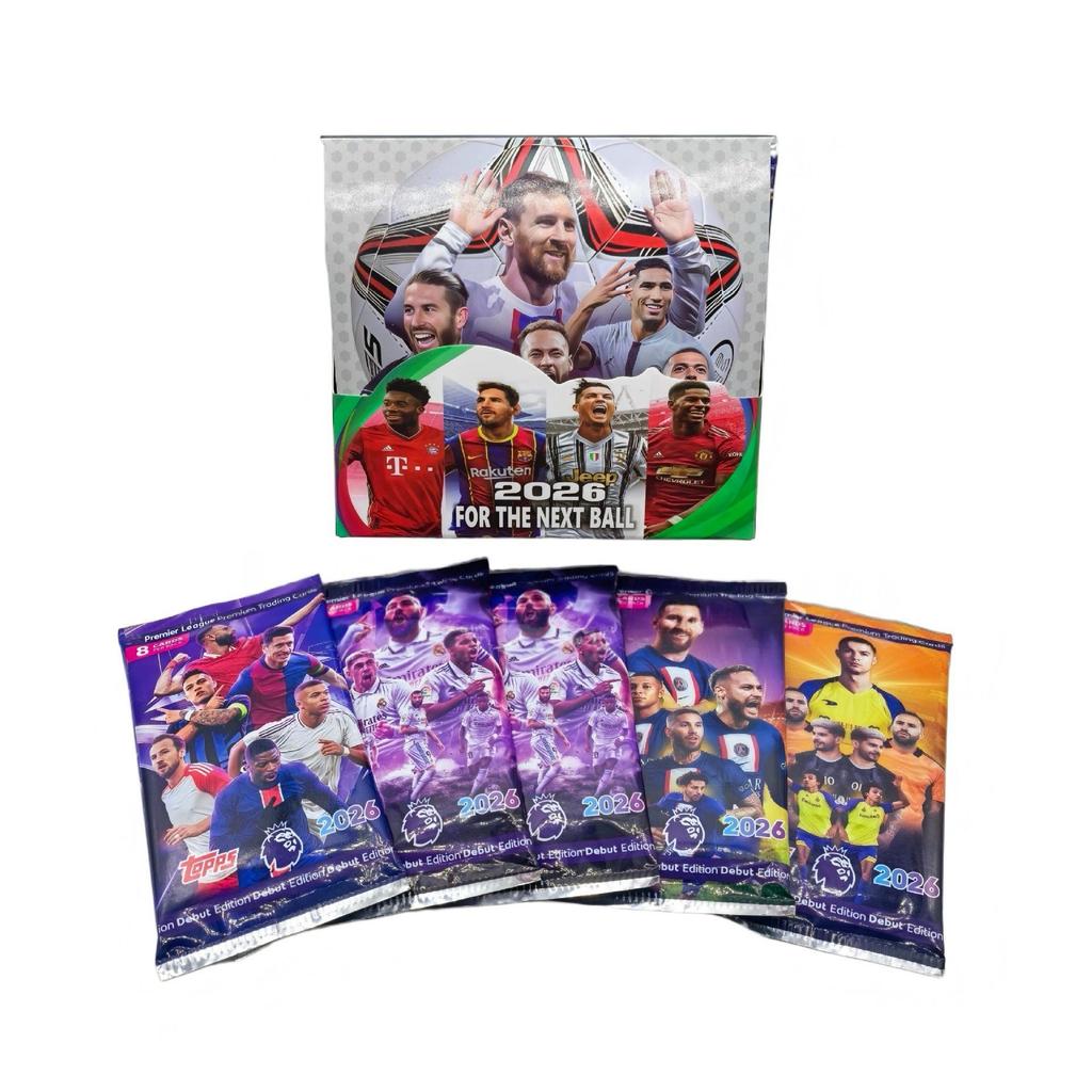 2026 World Cup Soccer Star Cards USA Canada Mexico Football Trading Cards Blind Box Collectible Kids Toy