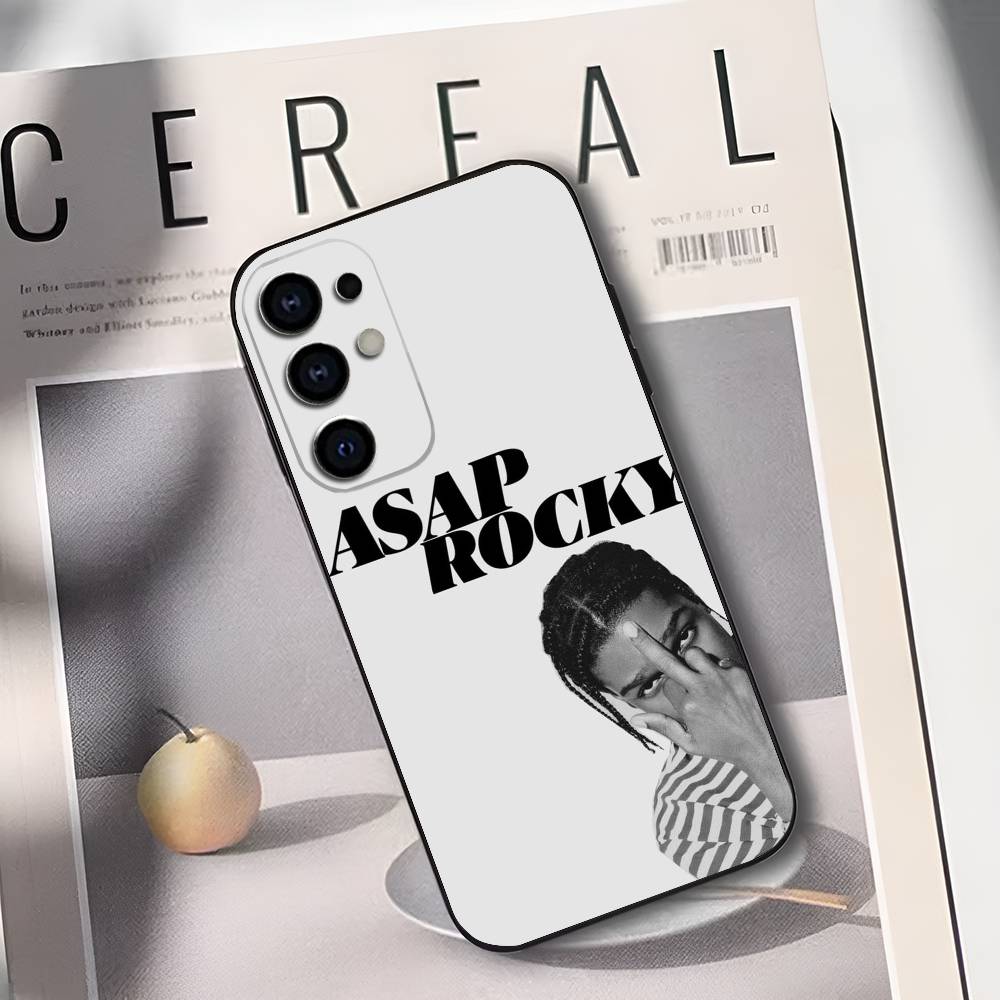 

ASAP Rapper Phone Case For Samsung S25,S24,S21,S22,S23,S30,Ultra,S20,Plus,Fe,Lite,Soft Black Cover Samsung S20plus5G