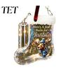 Unique Graduation Money Gift Christmas Stocking Holder, Clear Cash Clip Ornament for Tree Holiday Card Holder Hanging Decor, Transparent Bill Display