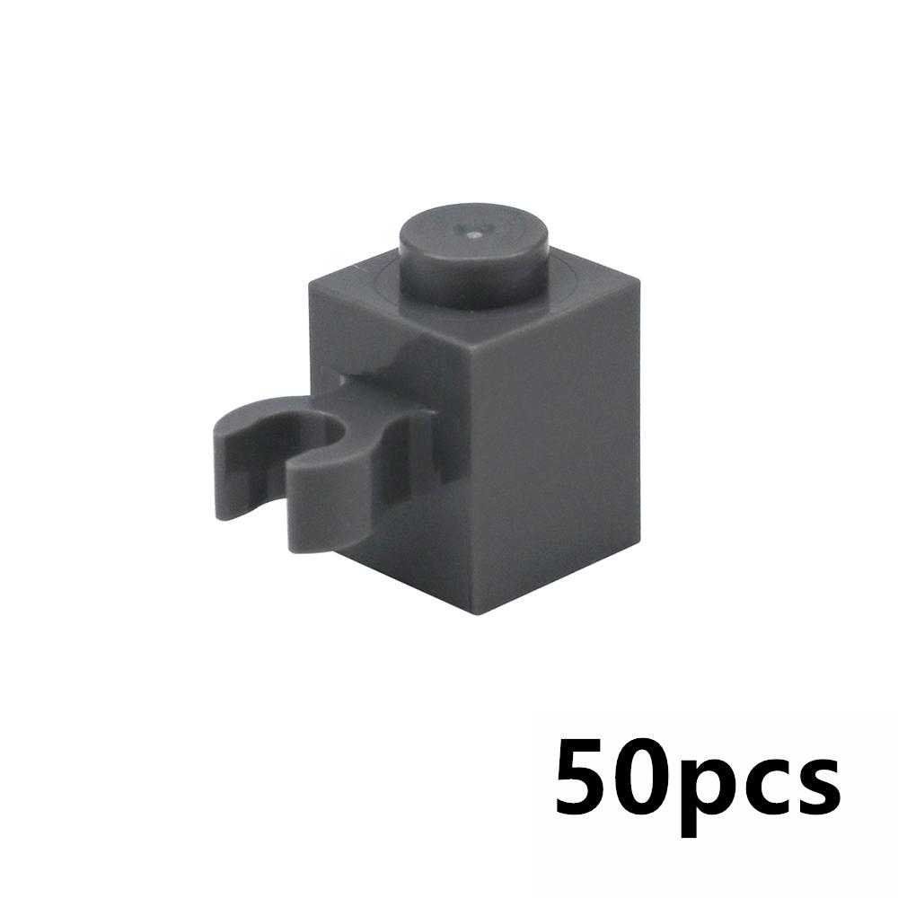 Compatible 60475  Thick Clip Modified Special Bricks 1x1 with Open U Clip Building Block Accessories Children Toys Assemble