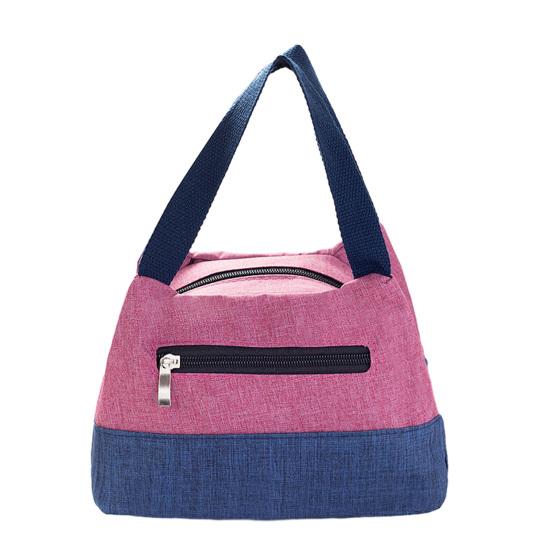 Lunch Bag Large Opening Design with Thickened Structure Oxford Carrier Large Capacity Lunch Bag for Office Students розы красного